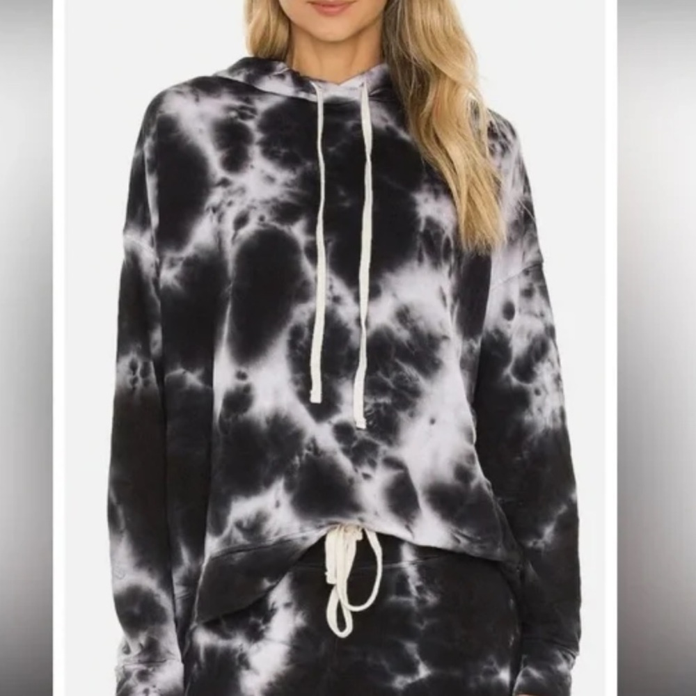 SUNDRY TIE DYE HOODIE (a428)